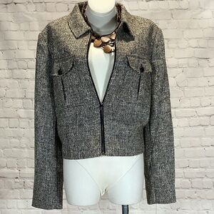 1900. Calvin Klein Cropped Blazer NWT Size 16